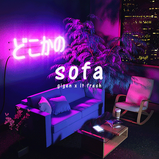 Sofa cover art
