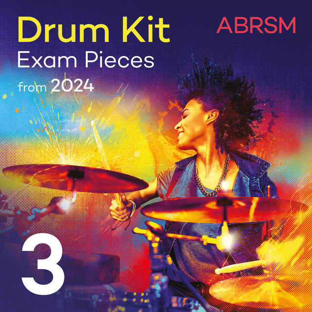 Drum Kit Exam Pieces from 2024, ABRSM Grade 3 cover art