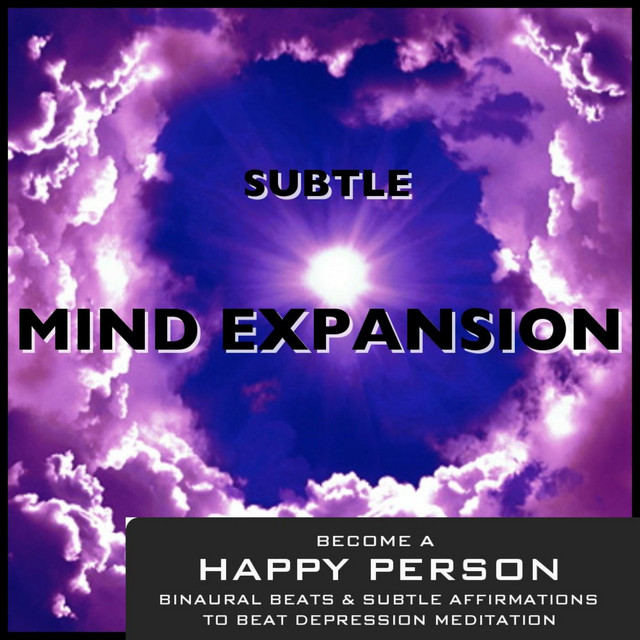 Become a Happy Person Binaural Beats & Subtle Affirmations to Beat Depression Meditation cover art
