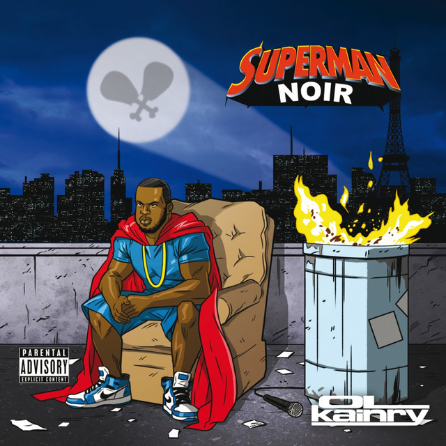 Superman noir cover art