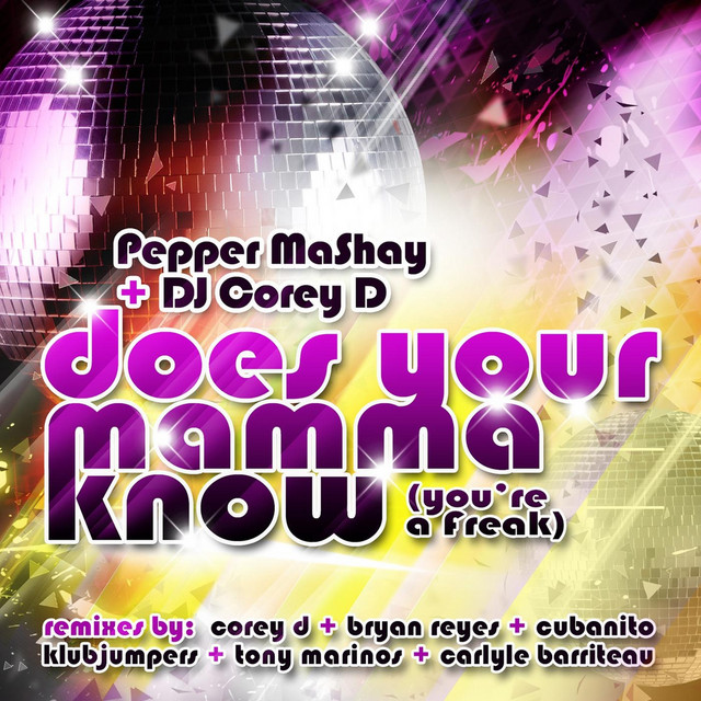 Does You're Mamma Know (You're a Freak) cover art