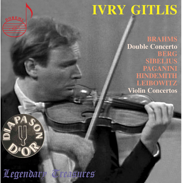 Ivry Gitlis Live: Violin Concertos cover art