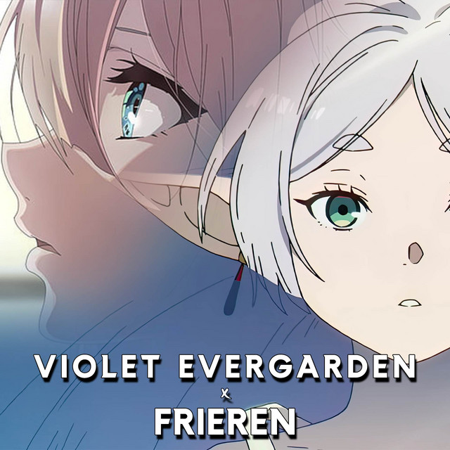 Violet Evergarden x Frieren cover art