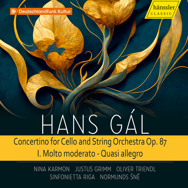 Concertino for Cello & String Orchestra, Op. 87: I. Molto moderato - Quasi allegro