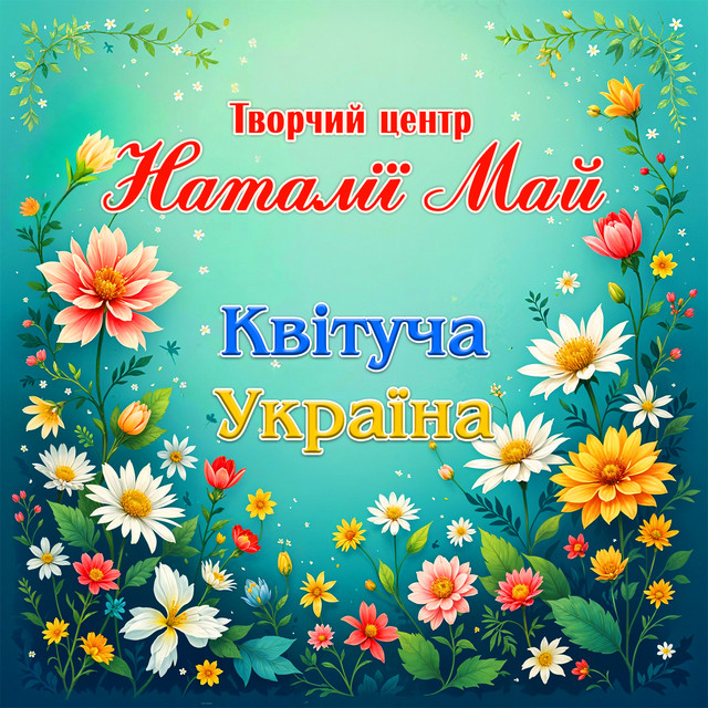 Обкладинка Творчий центр Наталії Май — Квітуча Україна