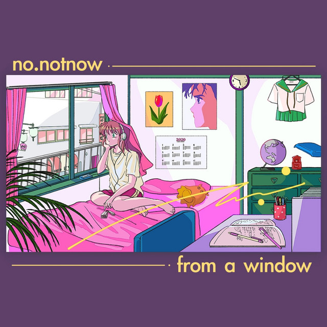 from a window cover art