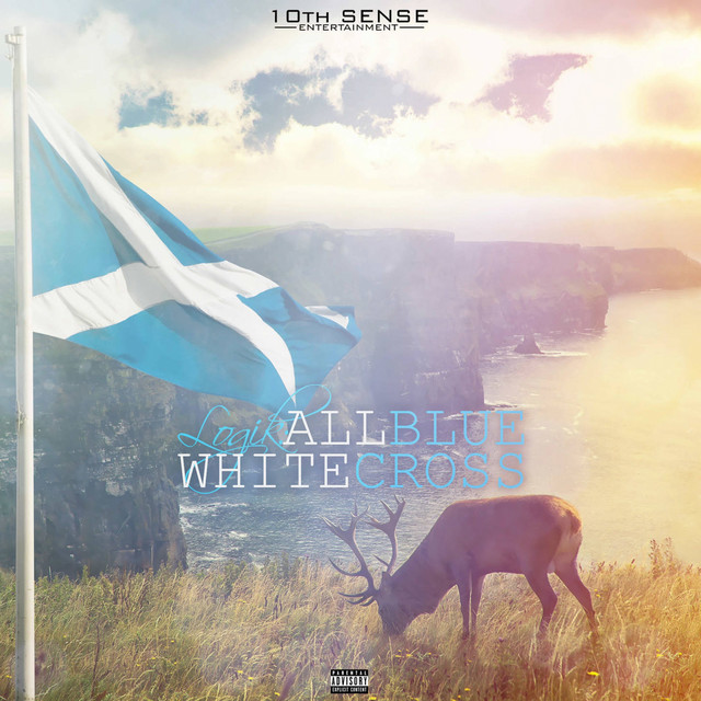 All Blue White Cross cover art