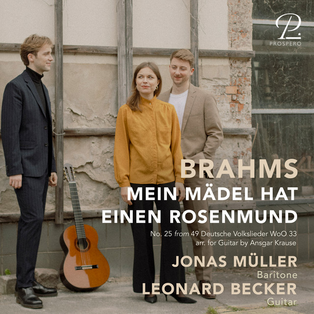 Brahms: 49 Deutsche Volkslieder, WoO 33: No. 25, Mein Mädel hat einen Rosenmund (Arr. for Voice and Guitar by Ansgar Krause)