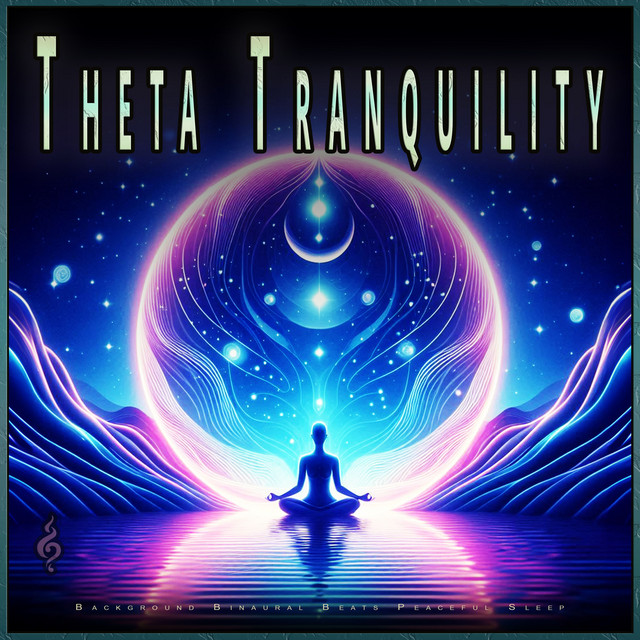 Theta Tranquility: Background Binaural Beats Peaceful Sleep cover art