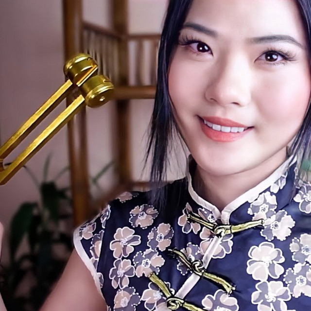 ASMR ~ Chinese Ear Spa ~ Ear Attention, Tuning Fork, Massage, Feather Pick cover art