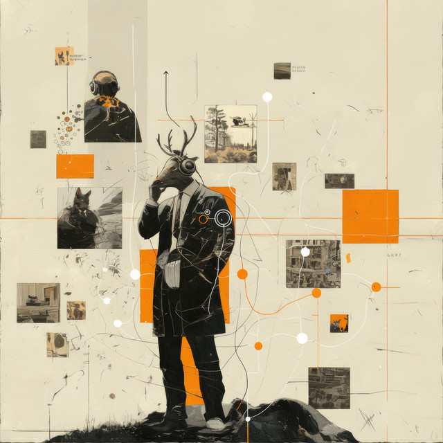 Lofi Jazzens Svævende Stemning over Byen cover art