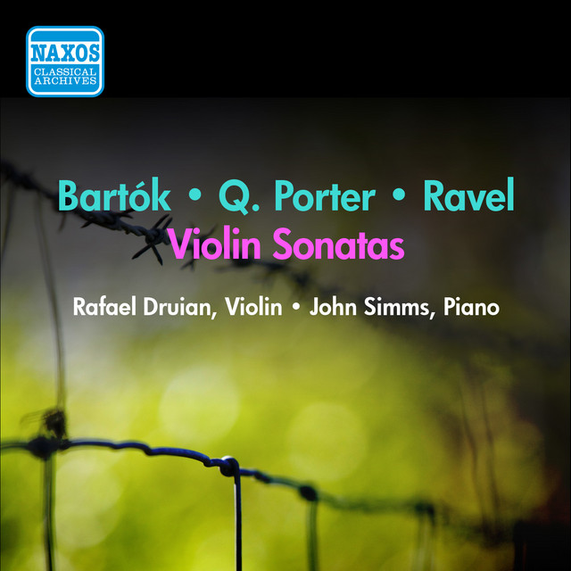 Porter, Bartok & Ravel: Violin Sonatas cover art