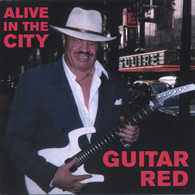 Red Guitar Photo