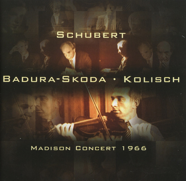 Kolisch in America, Vol. 2: Schubert (1966) cover art
