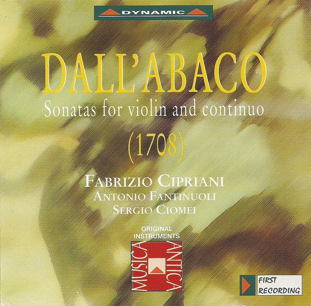 Dall'Abaco: Violin Sonatas in D Major / D Minor / A Minor / G Minor / B-Flat Major / B Minor cover art