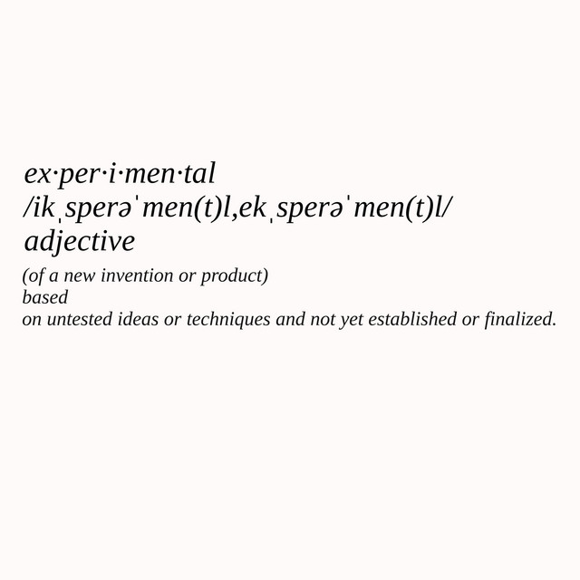experimental