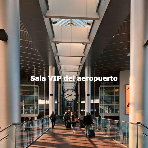 Sala VIP del aeropuerto cover art