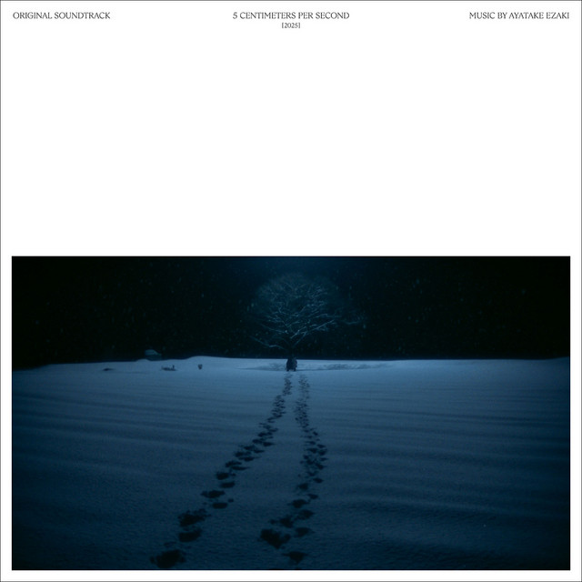 Album cover for 5 Centimeters Per Second (2025) Original Sound Track by 江﨑文武