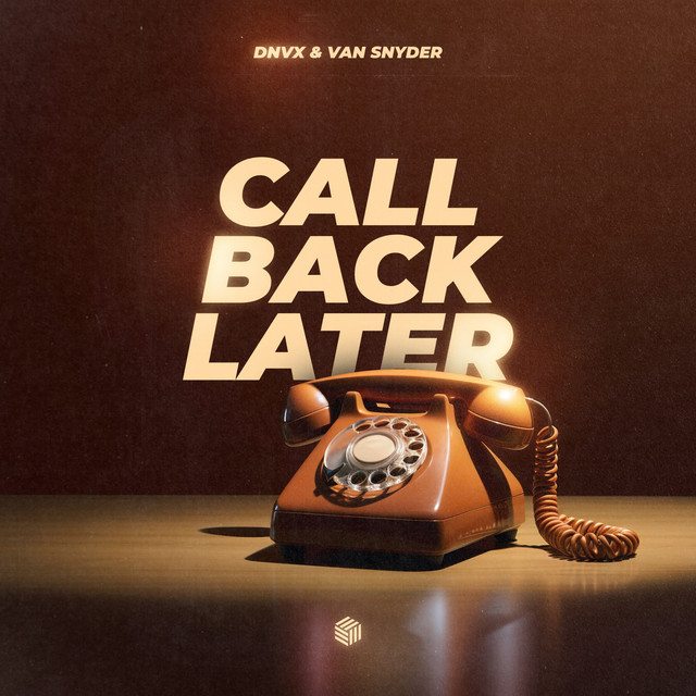 Обкладинка: Call Back Later — DNVX