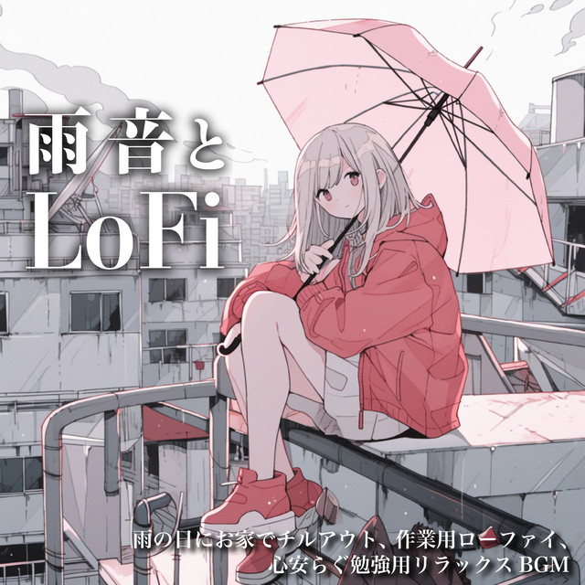 Rain Sounds & LoFi: Chill Out at Home on Rainy Days, Relaxing LoFi BGM for Study & Focus cover art