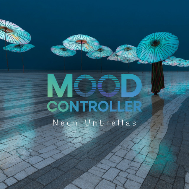 Neon Umbrellas