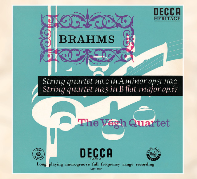 Brahms: String Quartets Nos.2 & 3