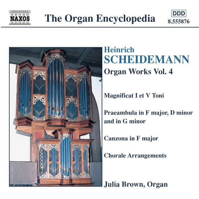 Scheidemann: Organ Works, Vol. 4 cover art