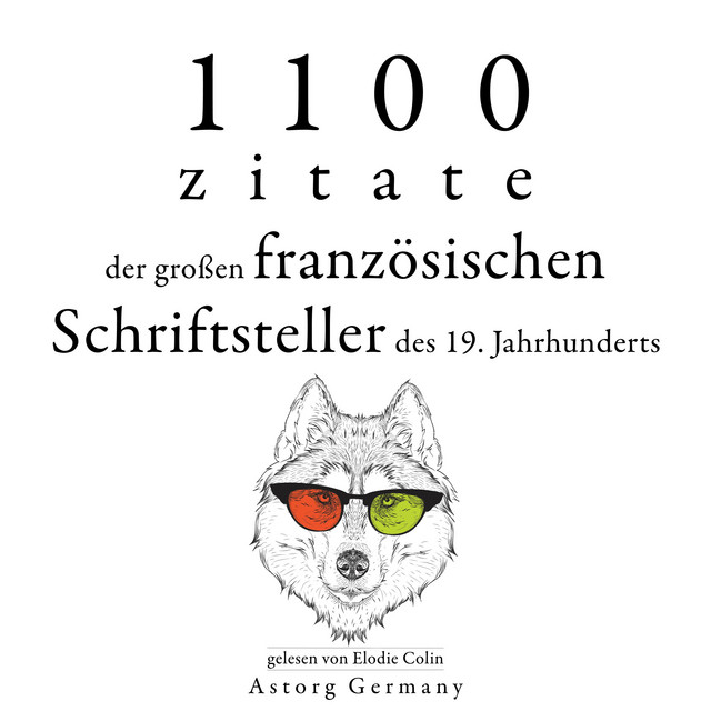Kapitel 1.1 - 1100 Zitate der großen französischen Schriftsteller des 19. Jahrhunderts cover art
