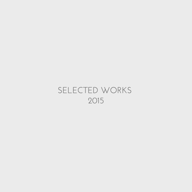 Selected Works '15 cover art