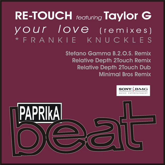 Your Love (Remixes) cover