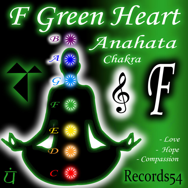 F 2-3 Green Heart Anahata Chakra - 80 to 109 Bpm