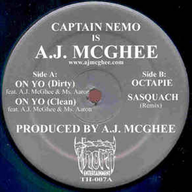 CAPTAIN NEMO IS AJ MCGHEE cover