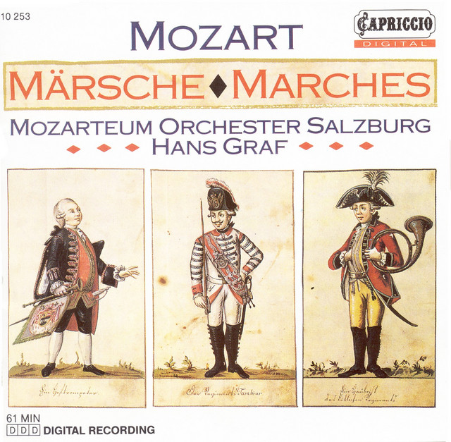Mozart, W.A.: Marches cover art