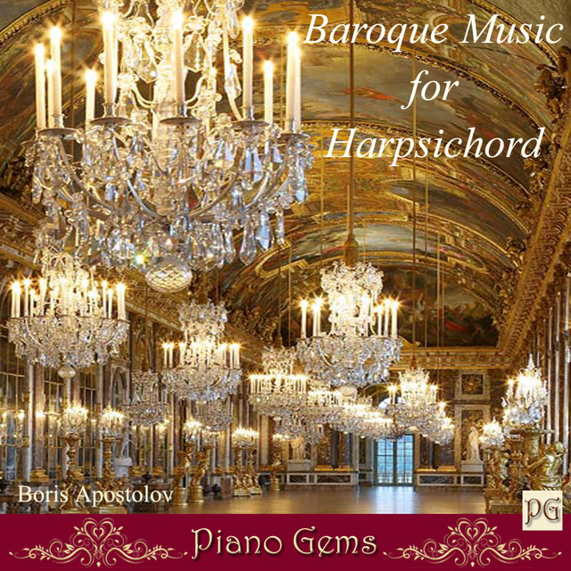 Baroque music for Harpsichord cover art