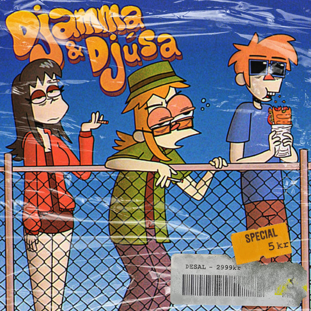 DJAMMA OG DJÚSA cover art