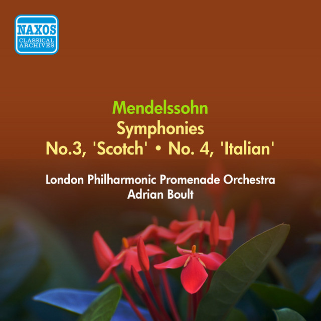 Symphony No. 3 in A Minor, Op. 56, MWV N 18 "Scottish": I. Andante con moto - Allegro un poco agitato - Andante come prima cover art