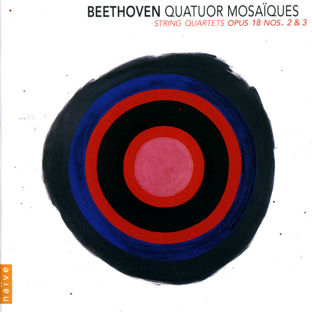 Beethoven (String Quartets Op. 18 n°2 & 3) cover art