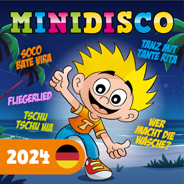 Minidisco 2024 - Deutsche Kinderlieder cover art