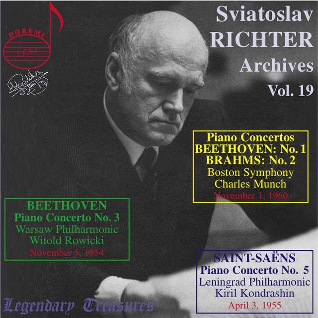 Richter Archives, Vol. 19: 1960 Boston Symphony Debut (Live)