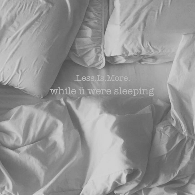 while ü were sleeping (single)