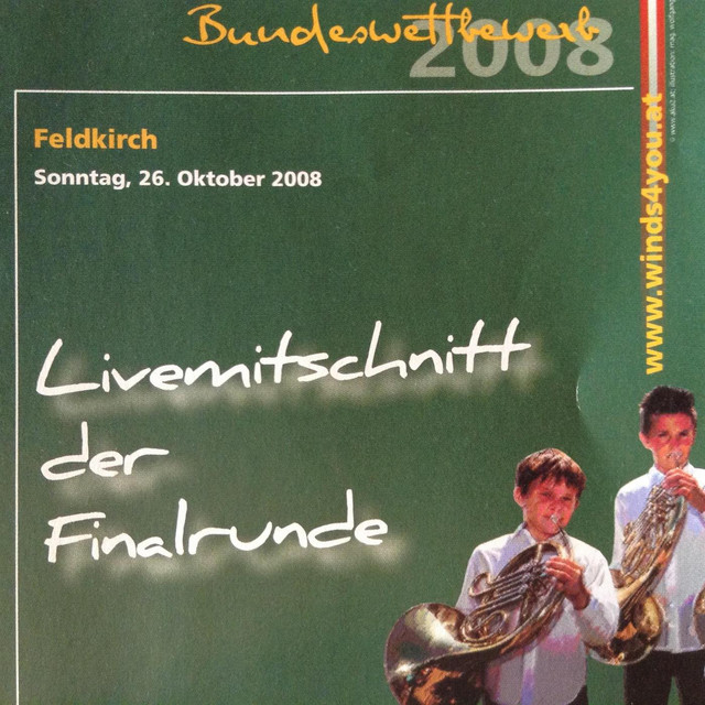 Livemitschnitt der Finalrunde - Musik in kleinen Gruppen Bundeswettbewerb 2008 cover