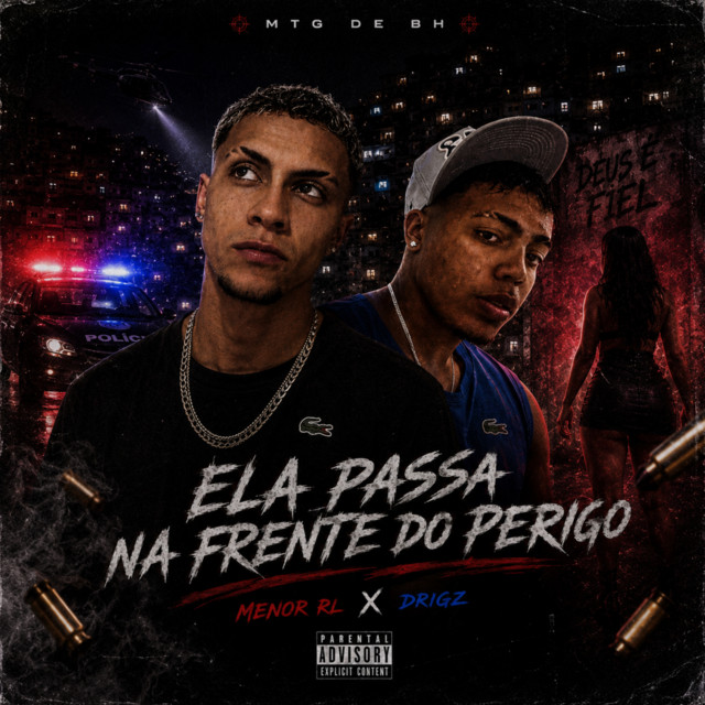 Ela passa na frente do perigo