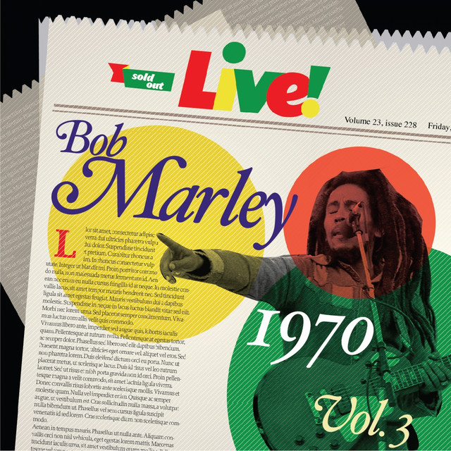 Bob Marley 1970, Vol. 3 (Live) - Album by Bob Marley & The Wailers