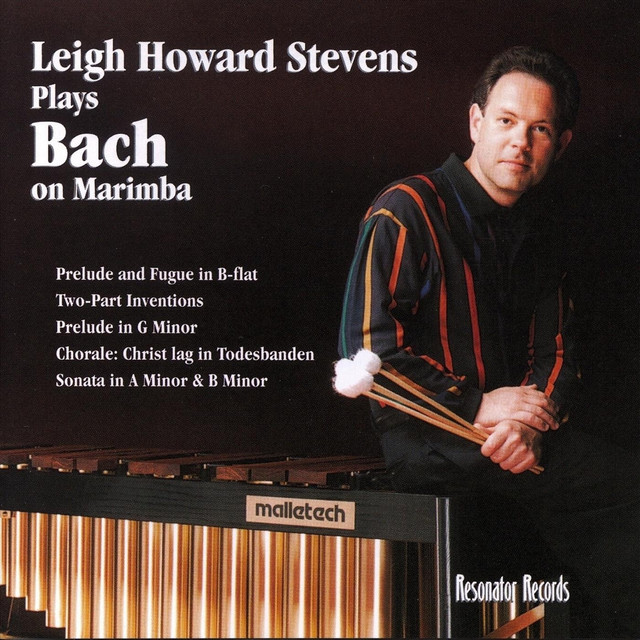 Bach on Marimba cover art
