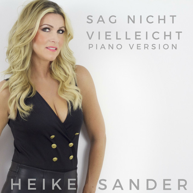 Sag nicht vielleicht (Piano Version) cover