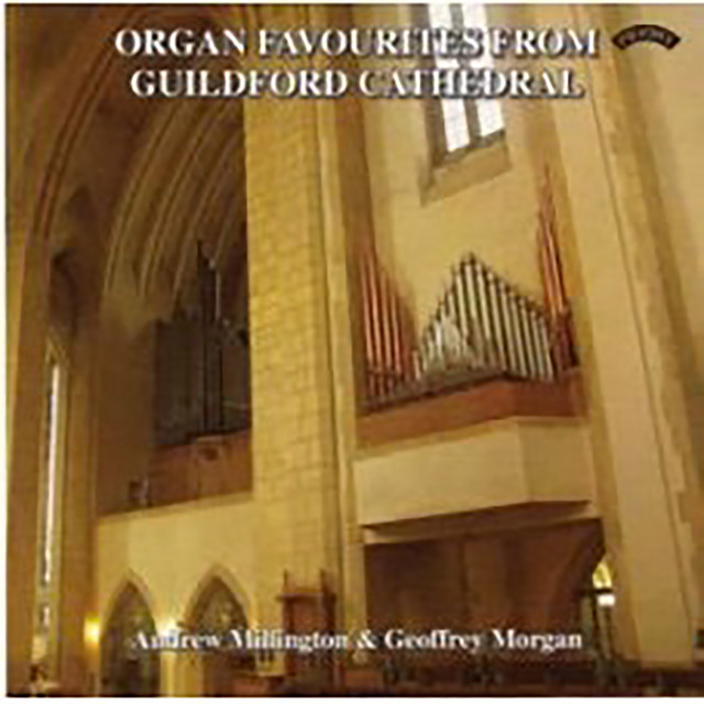 Organ Favorites from Guildford Cathedral cover
