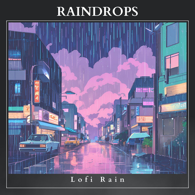 Raindrops: Background Lofi cover art