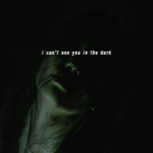 I Can't See You In The Dark