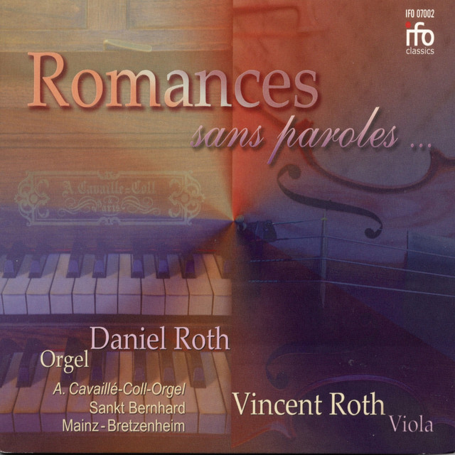 Romances sans paroles (A. Cavaillié-Coll-Orgel, St. Bernhard, Mainz-Bretzenheim) cover art