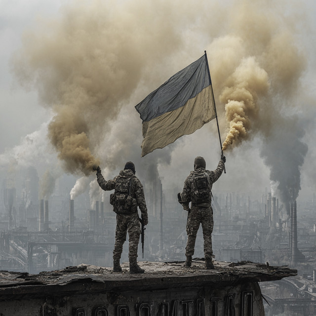 Обкладинка: слава Україні — Нічний смуток
